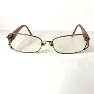 Oleg Cassini Eyeglasses OCO130 214 Designer Frames Only  Gold 54-17-130